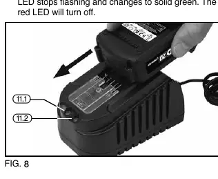 Battery charging (Fig 8)