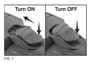 On/Off switch operation (Fig.1)