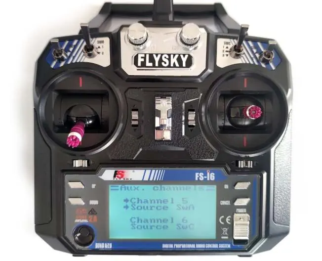 Radio transmitter controls
