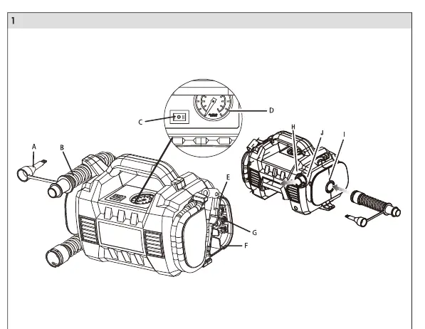 Overview of compressor components