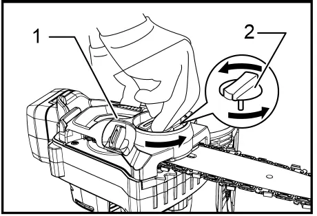 Chain tensioning procedure