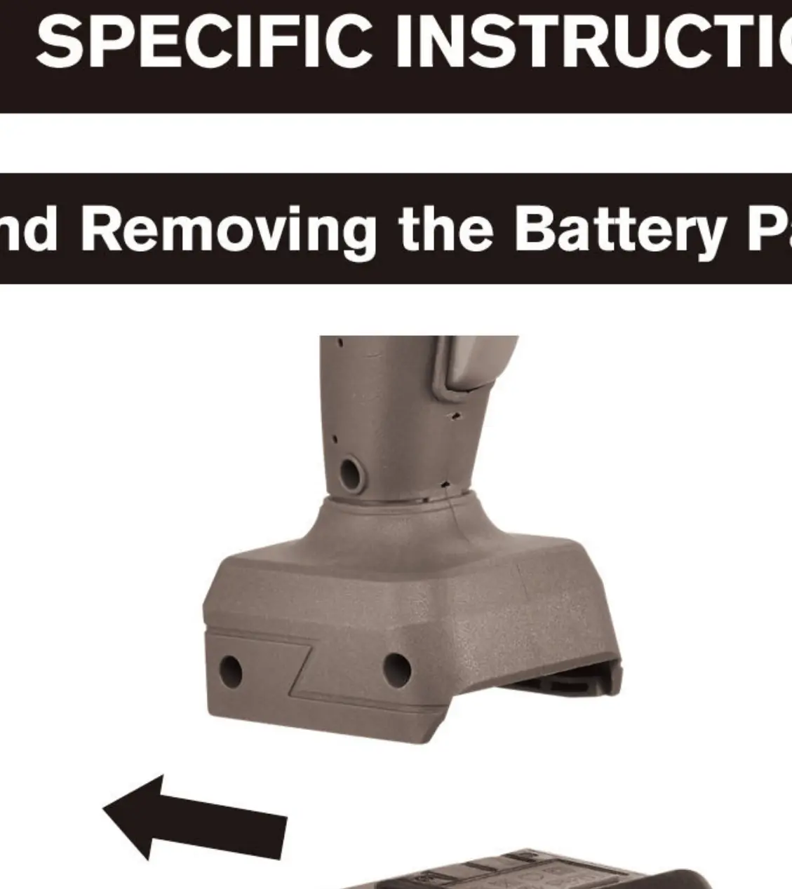 Installing the battery pack