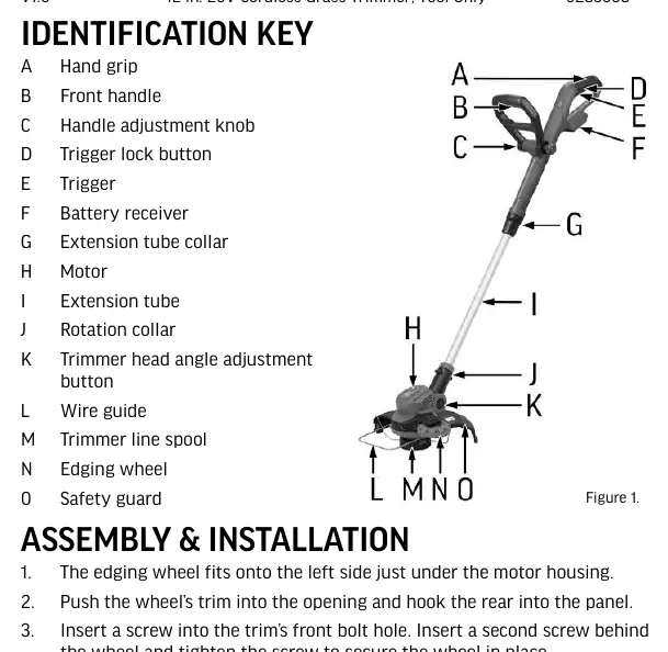 Installation diagram from the manual