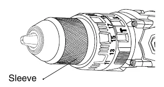 Installing or removing bit