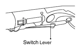 Switch lever operation