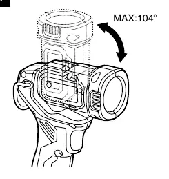 Pivoting head adjustment