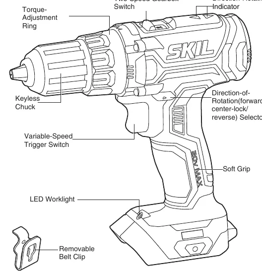 Drill driver components
