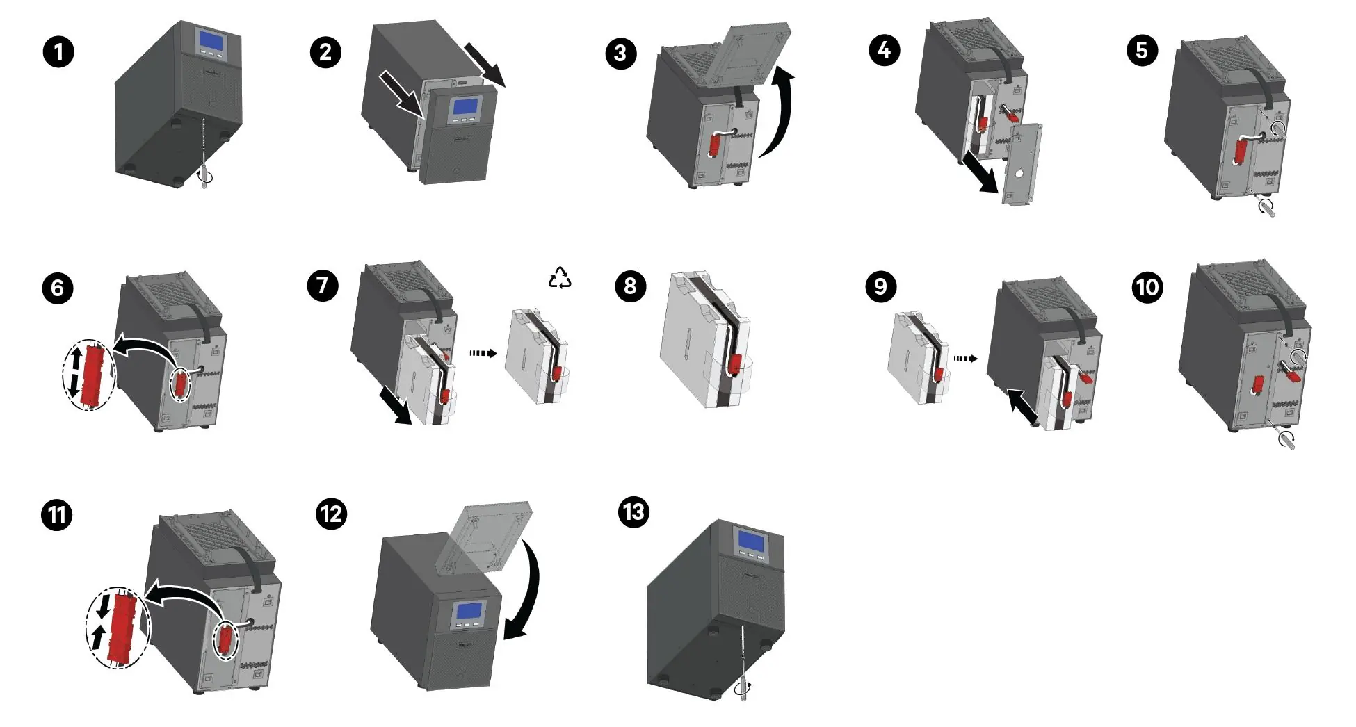 Battery Replacement Tower
