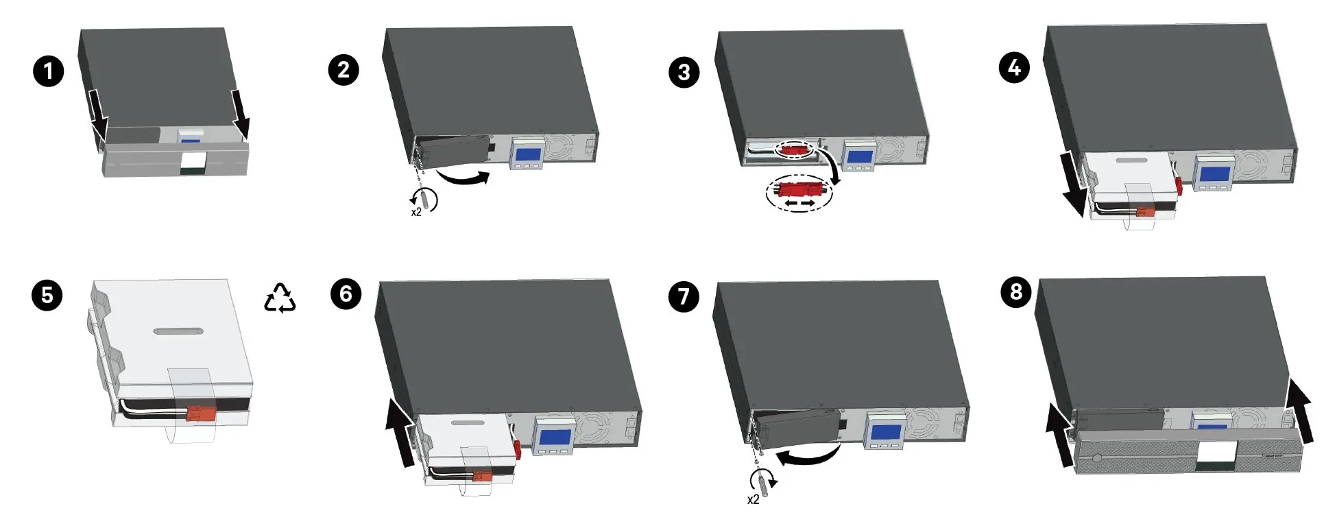 Battery Replacement Rack