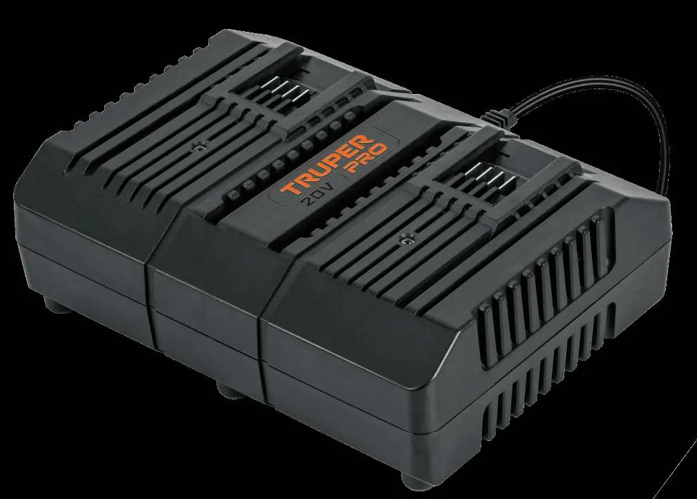 Truper PRO 20V Dual Port Charger