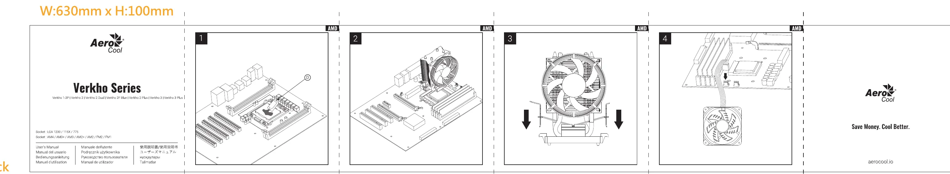 AMD installation steps.