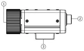 Camera head components