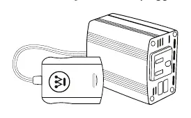 Westinghouse 20V Power Inverter connection diagram