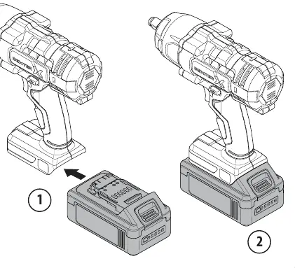Inserting the battery