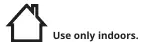 Indoor use only symbol