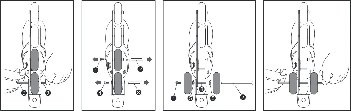 Wheel assembly procedure
