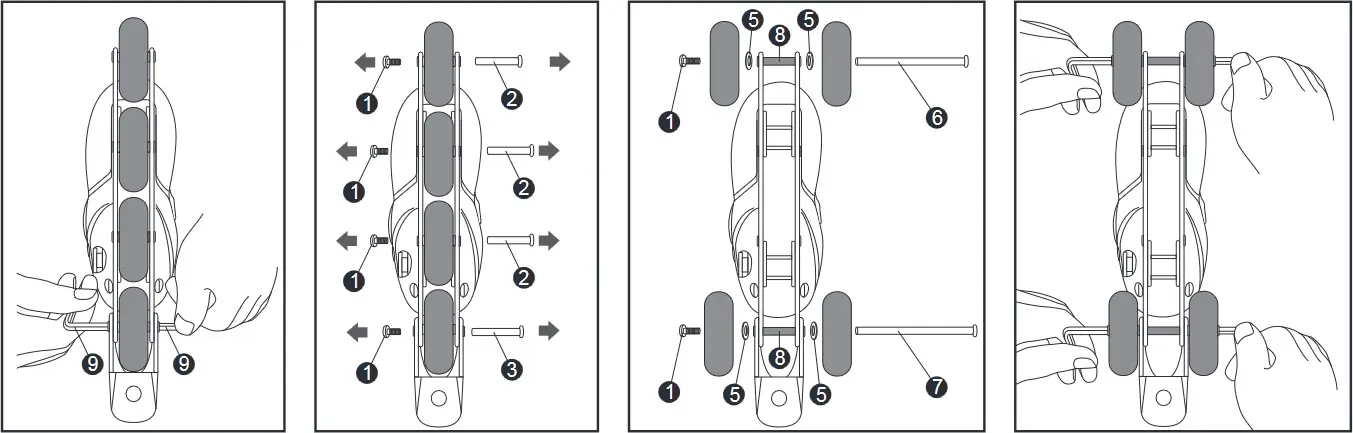 Trekking configuration conversion