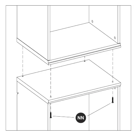 Stacking two units