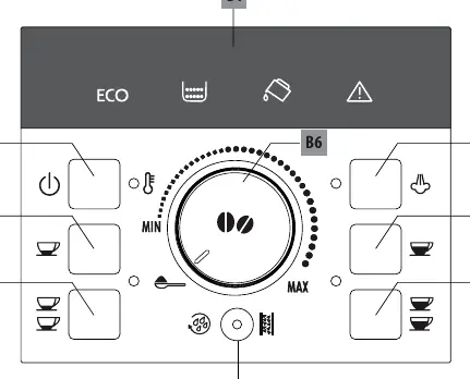 Control panel layout