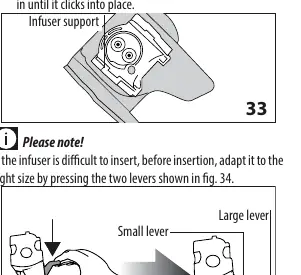 Infuser maintenance