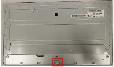 Middle frame screw locations
