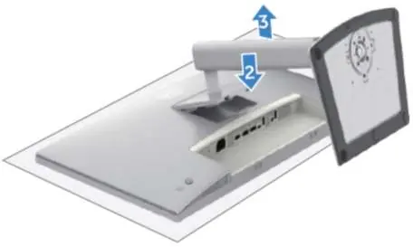 Removing the monitor stand
