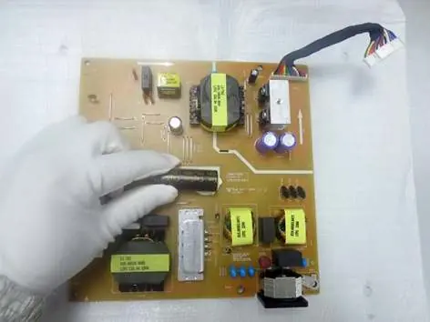 Capacitor removal process