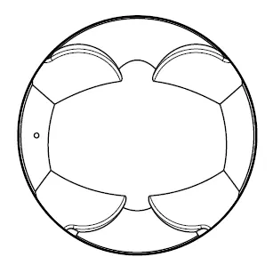 Piston ring gap positioning