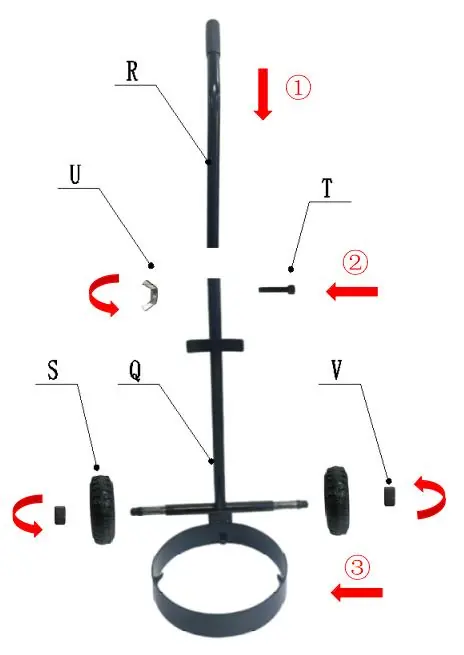 Cart assembly steps