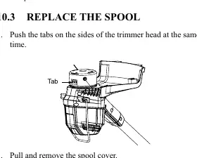 Replacing the spool