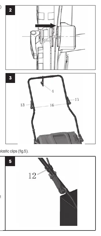 Handle assembly steps