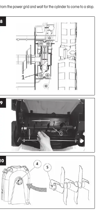 Blade replacement procedure