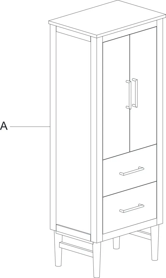 Nova 23" Linen Cabinet