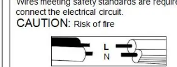 Wiring connection diagram.