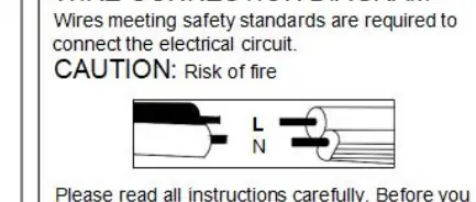 Wiring connection diagram.