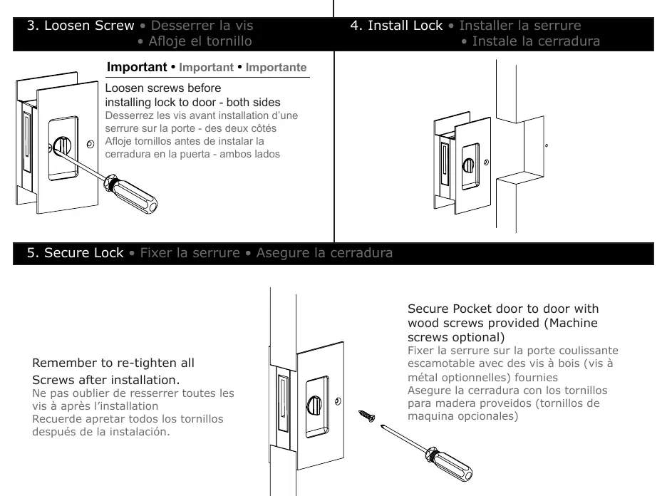 Installation steps