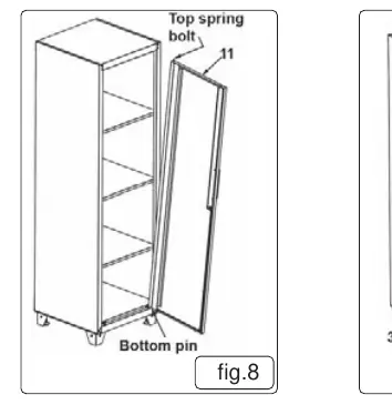 Door installation.