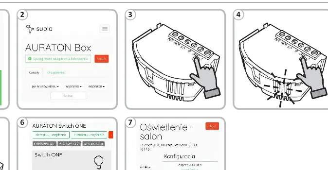 Pairing steps with AURATON Box