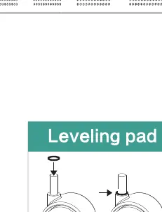 How to use the leveling pad.