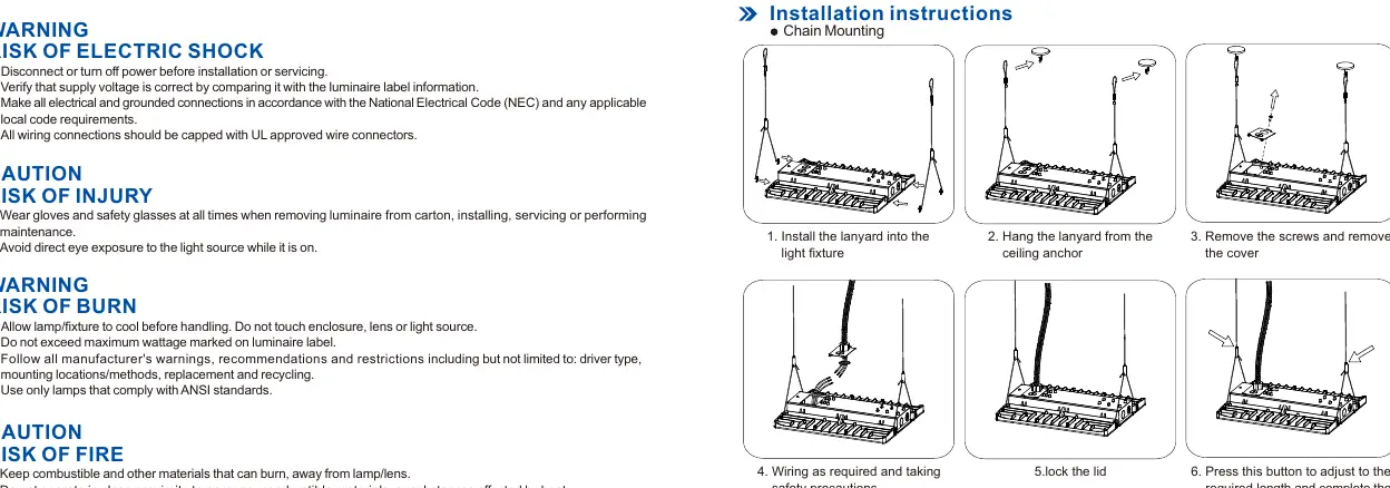 Chain Mounting steps