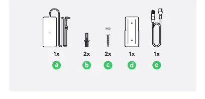 Included components list