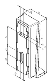 Mounting the wall bracket