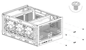 Fan and Water Cooling Installation