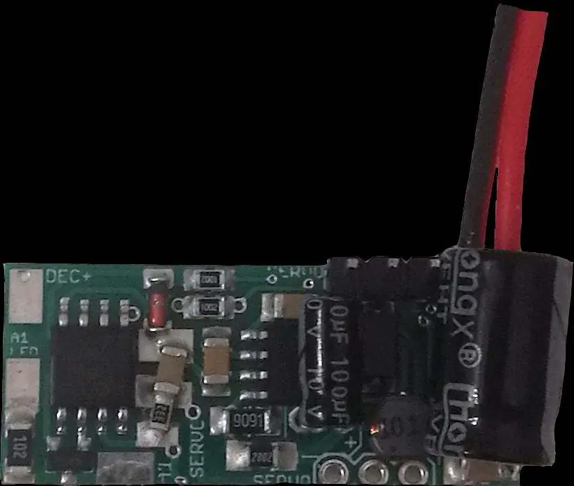 Wiring diagram for the SWD-ED decoder