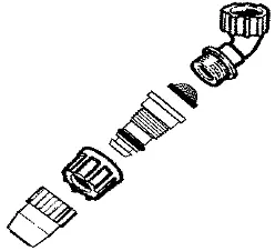 Plastic Adjustable Nozzle Assembly.