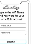 Entering Wi-Fi credentials