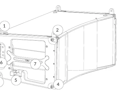 Integrated rigging mechanics diagram