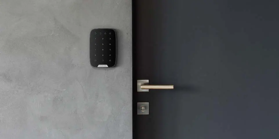 KeyPad installed on a wall