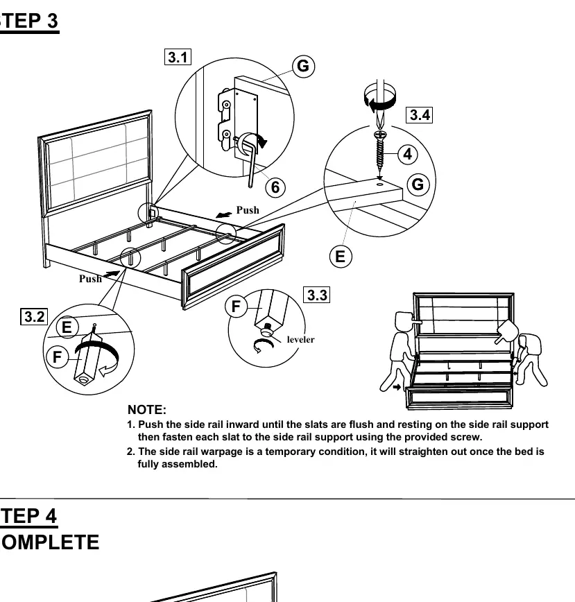Step 3: Install slats