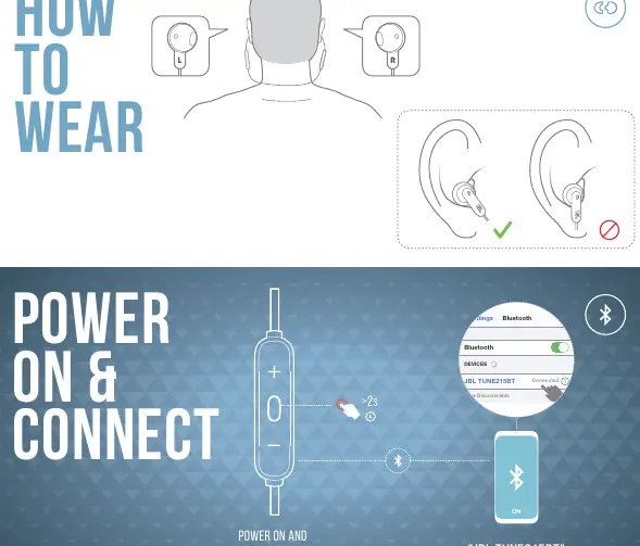 Power on and connect procedure